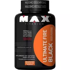 Termogênico Fire Black Max Titanium 60 Capsulas