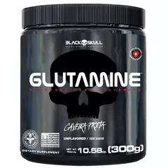 Glutamina Caveira Preta Black Skull 300g