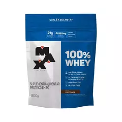 100% Whey Refil Max Titanium 900g