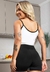 Short Preto com Branco Cintura Alta e Cropped Alcinha Academia Conjunto Fitness Feminino | REF: CSV24 - AtivaFit Store