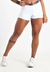 Short Fitness Elástico Racy Verde Branco REF: FDR13