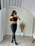 Conjunto Legging e Top Transparencia Fitness Feminino Calça | REF: LX128 na internet