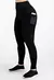 2 Conjuntos Fitness Calça Legging Cintura Alta + Cropped Alcinha com Elásticos Preto e Marçala | REF: RMF8 - comprar online