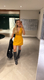 Vestido Luísa - Amarelo Mostarda - comprar online