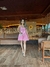 Vestido Manuela - Listrado de Rosa - comprar online