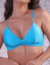 Top de Biquini Triângulo Fixo Azul Claro na internet