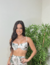 Top de Biquini Meia Taça com Bojo Encanto Tropical na internet