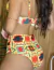 Calcinha de Biquini Hot Pants Franzido Frente - comprar online