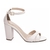 Sandália Feminina Tamanho:37;Cor:Off White (8045B-37)