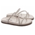 Sandália Papete Birken Tamanho:35;Cor:Off White (595A-35) - comprar online