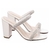 Sandália Tamanco Feminino Tamanho:34;Cor:Off White (8099C-34) - comprar online