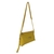 Bolsa Carteira Clutch TopGrife Transversal Couro. Cor Amarelo- Elegância e Versatilidade para Seu Dia a Dia - loja online