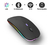 Mouse sem fio Bluetooth Recarregável Led - comprar online