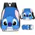 Mochila Stitch Disney para estudantes, Disney Anime Cartoon Bag, Alunos do ensin - comprar online