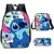 Mochila Stitch Disney para estudantes, Disney Anime Cartoon Bag, Alunos do ensin - loja online