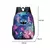 Mochila Stitch Disney para estudantes, Disney Anime Cartoon Bag, Alunos do ensin - Loja Zerozero