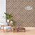 Papel de Parede Small Brown Square Decoração Rústica na internet