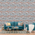 Papel de Parede Tijolinho Marrom Cinzel Para Decoração - comprar online