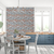 Papel de Parede Tijolinho Marrom Cinzel Para Decoração