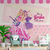 Papel de Parede Infantil Pink Party da Barbie Decoração para meninas - comprar online
