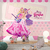 Papel de Parede Infantil Pink Party da Barbie Decoração para meninas