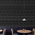 Papel de Parede Tijolinho Preto Para Decoração