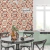 Papel de Parede Pastilha Xadrez Vermelho Claro - Decoração Moderna - comprar online