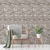 Papel de Parede Estilo Pedra Bege para Decoração de Interiores
