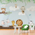 Papel de Parede Safari Aquarela Olhos de amor Decoração Infantil na internet