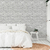 Papel de Parede Tijolinho Branco Elangancy Para Decoração - Decora Paredes