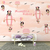 Papel de Parede Infantil Personalizado Minnie Baby Decoração para quarto de Bebê na internet