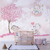 Papel de Parede Infantil Ursinha Fofa Decoração de Quarto para meninas