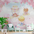 Papel de Parede Infantil Mundo Mágico dos balões Decoração Para quarto de Menina