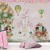 Papel de Parede infantil Castelo Encantado Decoração para quarto de Menina