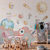 Papel de Parede Infantil Pequena Astronauta decoração para Quarto de Menina na internet