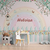 Papel de Parede Infantil Personalizado Jardim Encantador Decoração para Menina