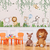 Papel de Parede Safari Aquarela Decoração Infantil - comprar online