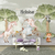 Papel de Parede Personalizado Princesa no Bosque Encantado Decoração Infantil
