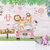 Papel de Parede Infantil Personalizado Safari Rosa no Jeep Decoração aquarela para Meninas - comprar online