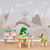 Papel de Parede Dino Baby Tema Claro - comprar online