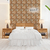 Papel de Parede Trança em Madeira Decoração Rústica - Decora Paredes