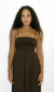 VESTIDO BRISA MARROM - Miha Beachwear
