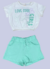 Conjunto Blusa Em Meia Malha e Shorts - Le Petit