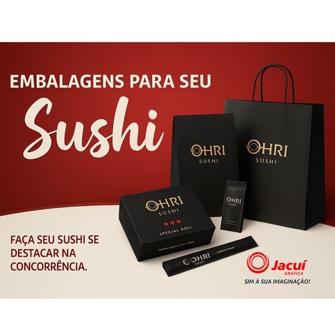 Banner da categoria Embalagem sushi