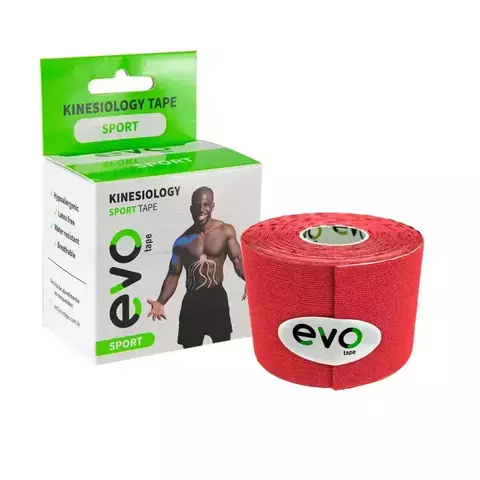 Evo Tape Sport Kinesiology – Vermelho