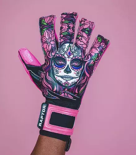 LUVA RAPTOR NITRO 5 LIFE ROSA