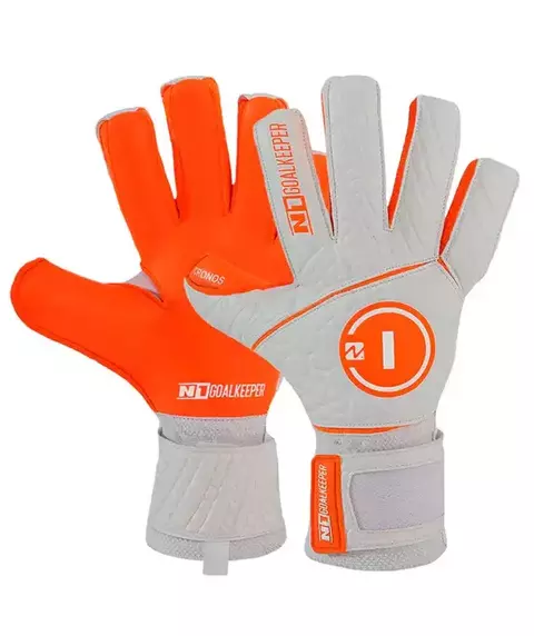 Luva de Goleiro Profissional N1 Cronos ORANGE