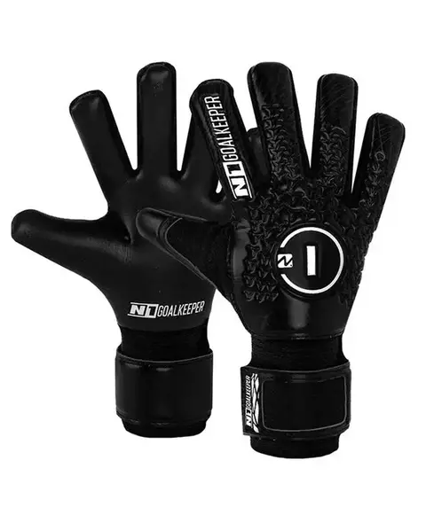 Luva de Goleiro Profissional N1 Infantil BLACK