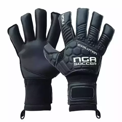 LUVA NGA SOCCER EVOLUTION PRETO + Personalização
