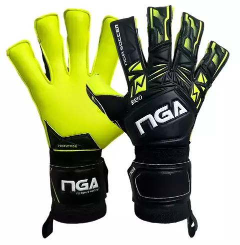LUVA NGA SOCCER BRIO NEON/PRETO